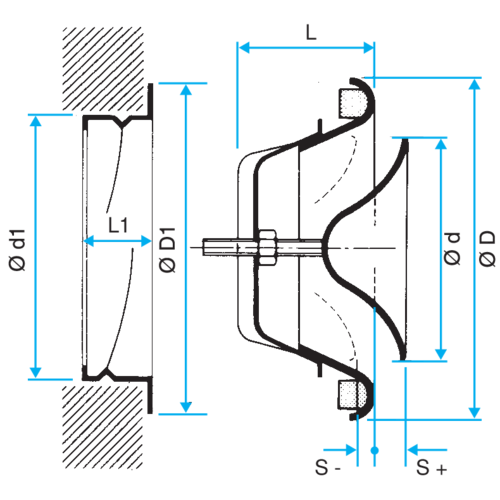 SR 145 Tellerventil