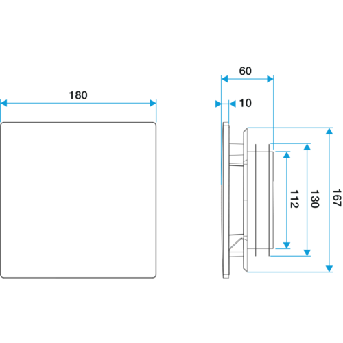 ColorLINE® Design-Abluftelement