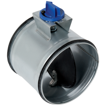 Manuelle und motorisierbare Absperrklappe RGE mit Dichtung