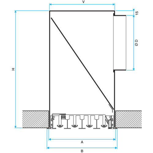 LINED® Combined - Aluminium