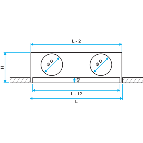 LINED® Slim Schlitzdurchlass 